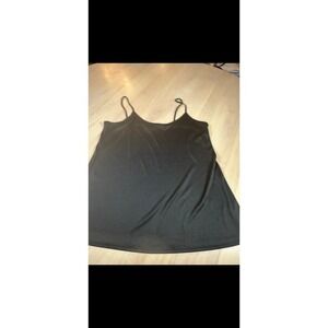 Torrid Black Slip Dress Camisole Tank Top Spaghetti Strap‎ Lingerie Plus Size